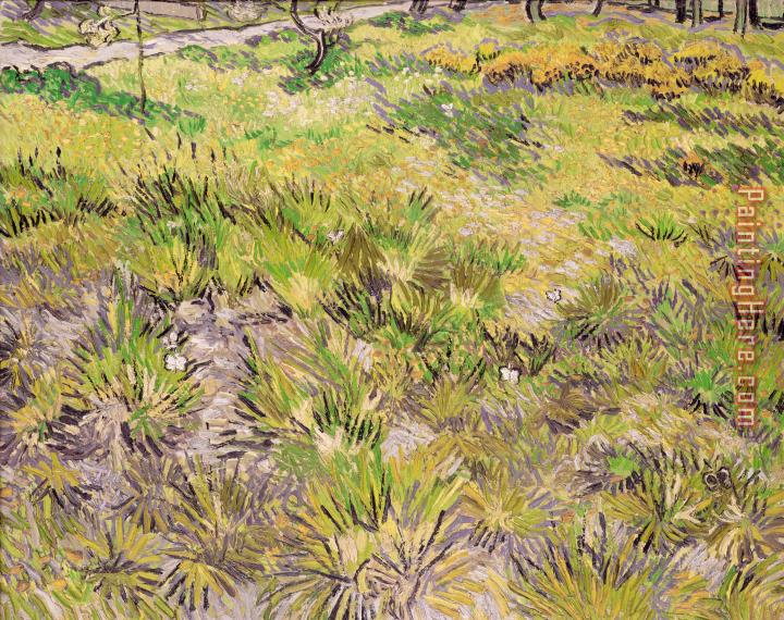 Vincent van Gogh Meadow With Butterflies